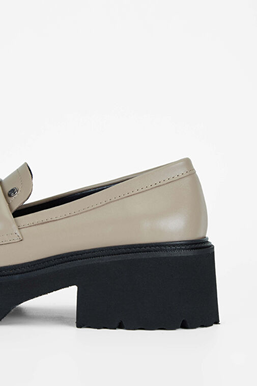 Tamer Tanca Vizon Kadın Deri Loafer 33 5010 BN AYK SK23/24 - Görsel 5