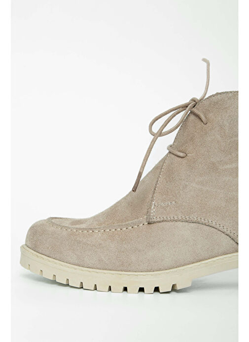 Tamer Tanca Kadın Hakiki Deri Vizon Casual Bot - Görsel 8