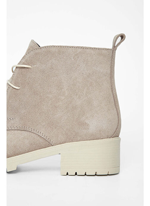 Tamer Tanca Kadın Hakiki Deri Vizon Casual Bot - Görsel 9