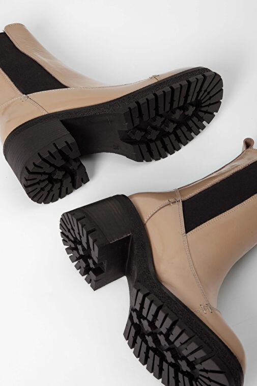 Tamer Tanca Kadın Hakiki Deri Vizon Rugan Casual Bot - Görsel 7