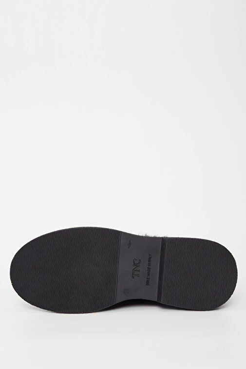 Tamer Tanca Kadın Hakiki Deri Siyah Süet Casual Bot - Görsel 7