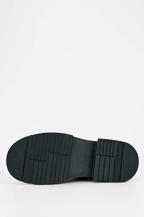 Tamer Tanca Kadın Hakiki Deri Haki Süet Casual Bot - Görsel 7