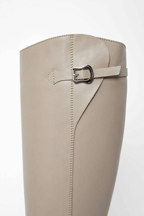 Tamer Tanca Kadın Hakiki Deri Vizon Casual Çizme - Görsel 7