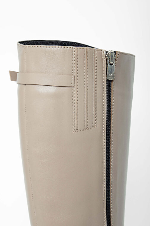 Tamer Tanca Kadın Hakiki Deri Vizon Casual Çizme - Görsel 8