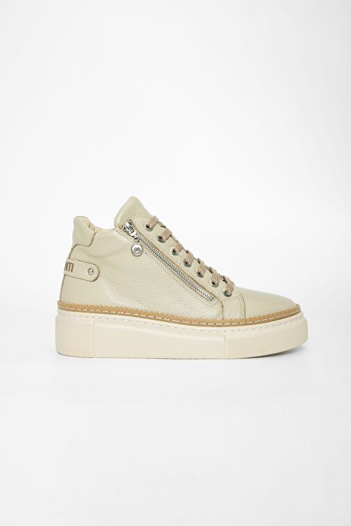 Valmenti Valmenti Nia Kadın Vizon Floter Hakiki Deri Casual Bot | Boyner Vizon - 2. görsel