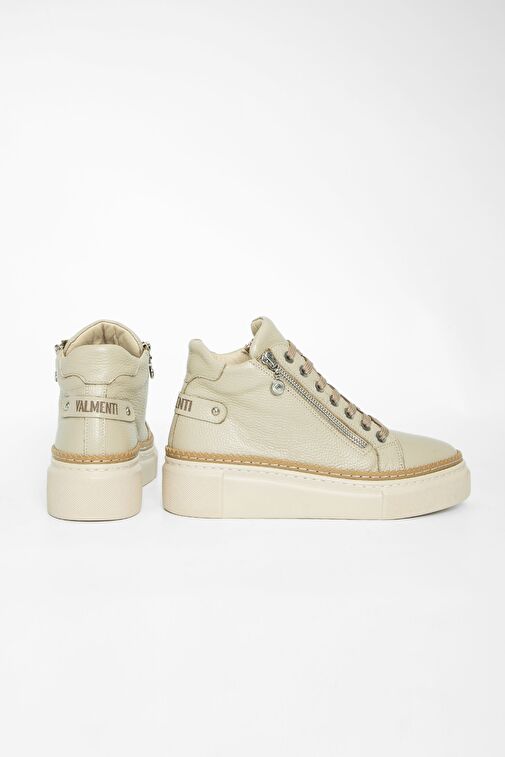 Valmenti Valmenti Nia Kadın Vizon Floter Hakiki Deri Casual Bot | Boyner Vizon - 4. görsel