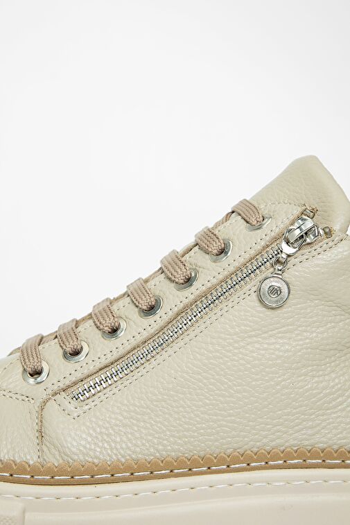 Valmenti Valmenti Nia Kadın Vizon Floter Hakiki Deri Casual Bot | Boyner Vizon - 6. görsel