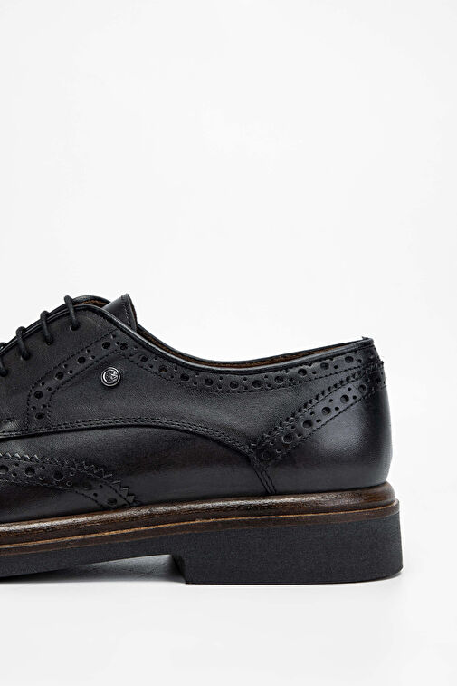 Tamer Tanca Tamer Tanca Erkek Hakiki Deri Siyah Casual Ayakkabı Boyner'de! Siyah - 6. görsel