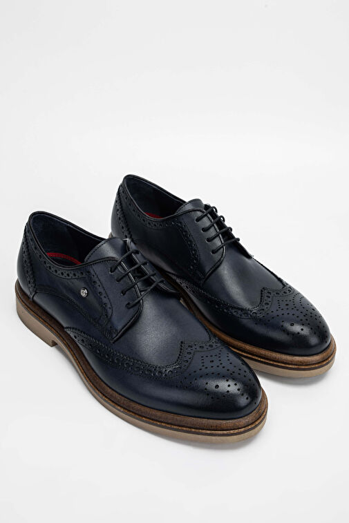 Tamer Tanca Siyah Erkek Deri Günlük Ayakkabı 537 3262 ERK AYK SK23/24 - Görsel 3