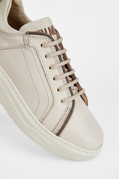 Valmenti Siyah Kadın Deri Sneaker 775 1732 BN AYK SK23/24 - Görsel 7