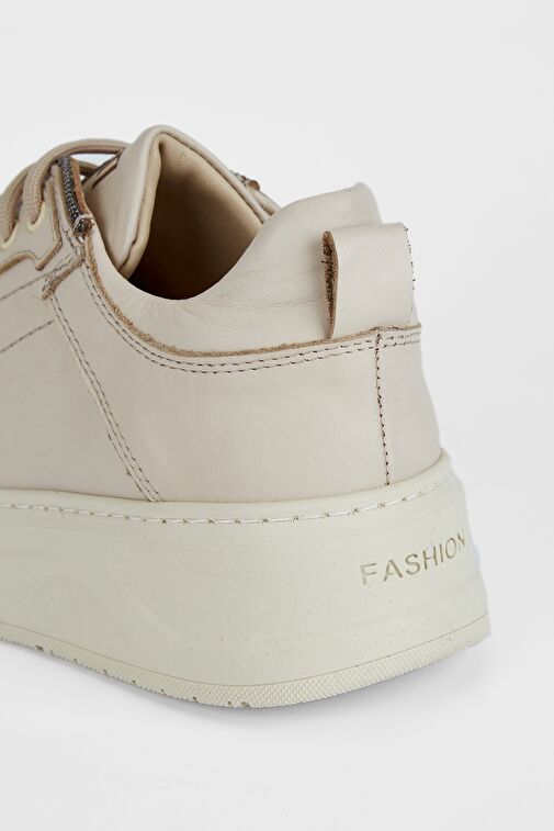 Valmenti Siyah Kadın Deri Sneaker 775 1732 BN AYK SK23/24 - Görsel 8