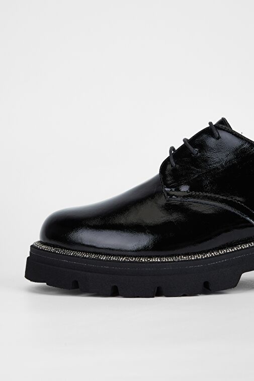 Valmenti Siyah Kadın Süet Loafer 775 5002 BN AYK SK23/24 - Görsel 5