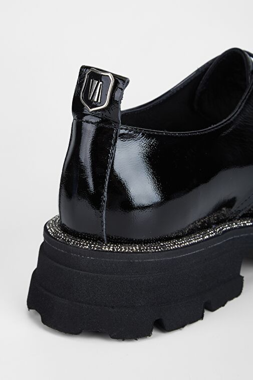 Valmenti Siyah Kadın Süet Loafer 775 5002 BN AYK SK23/24 - Görsel 8