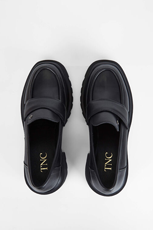 Tamer Tanca Siyah Kadın Deri Loafer 775 27725 BN AYK SK23/24 - Görsel 6