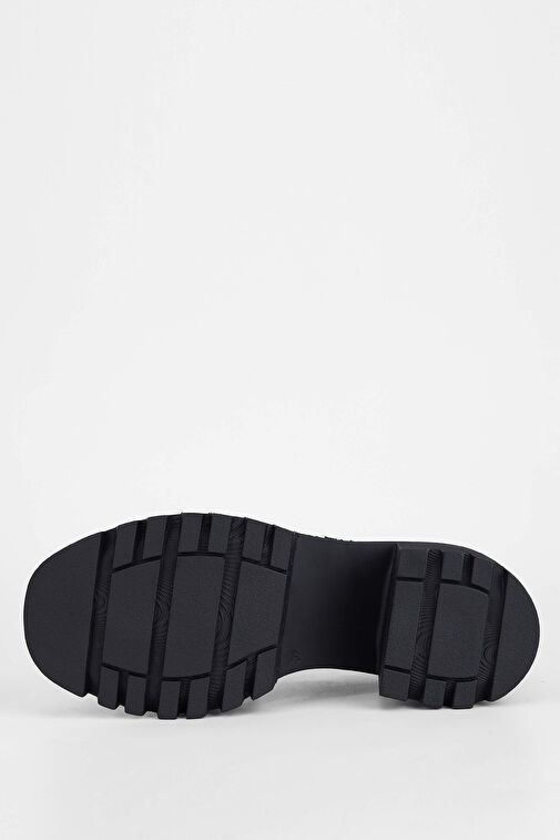 Tamer Tanca Siyah Kadın Deri Loafer 775 27725 BN AYK SK23/24 - Görsel 7