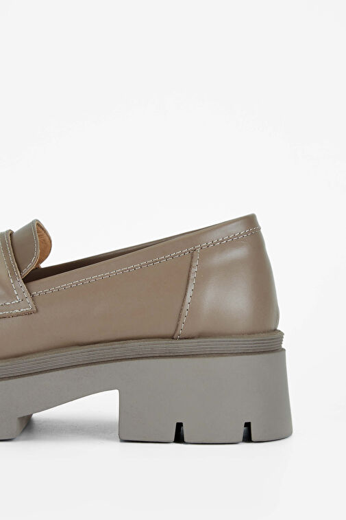 Tamer Tanca Kadın Hakiki Deri Vizon Casual Ayakkabı - Görsel 5