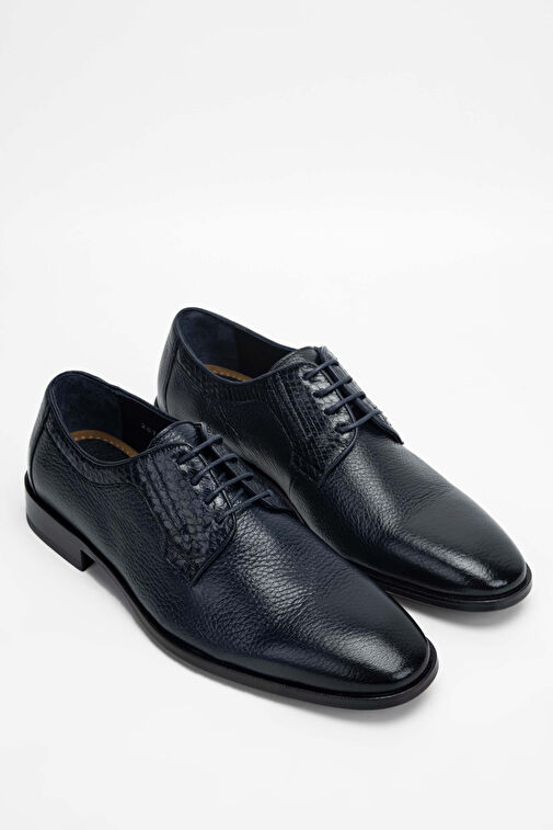 Tamer Tanca Lacivert Erkek Deri Klasik Ayakkabı 183 28702 ERK AYK SK23/24 - Görsel 3