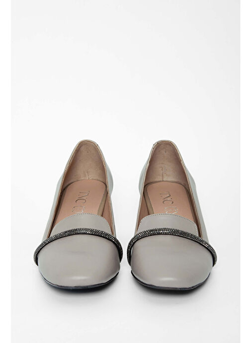 Tamer Tanca Kadın Hakiki Deri Vizon Topuklu Ayakkabı - Görsel 7