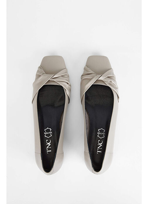 Tamer Tanca Kadın Hakiki Deri Vizon Topuklu Ayakkabı - Görsel 6