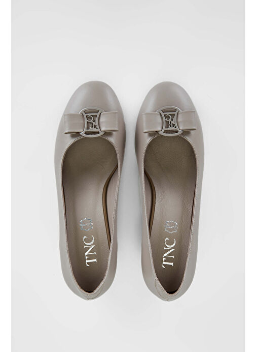 Tamer Tanca Kadın Hakiki Deri Vizon Topuklu Ayakkabı - Görsel 7