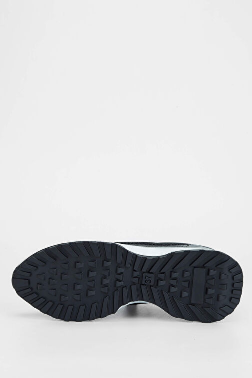 Tamer Tanca Kadın Hakiki Deri Siyah Deri Casual Ayakkabı - Görsel 7