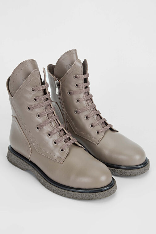 Tamer Tanca Kadın Hakiki Deri Taş Casual Bot - Görsel 3
