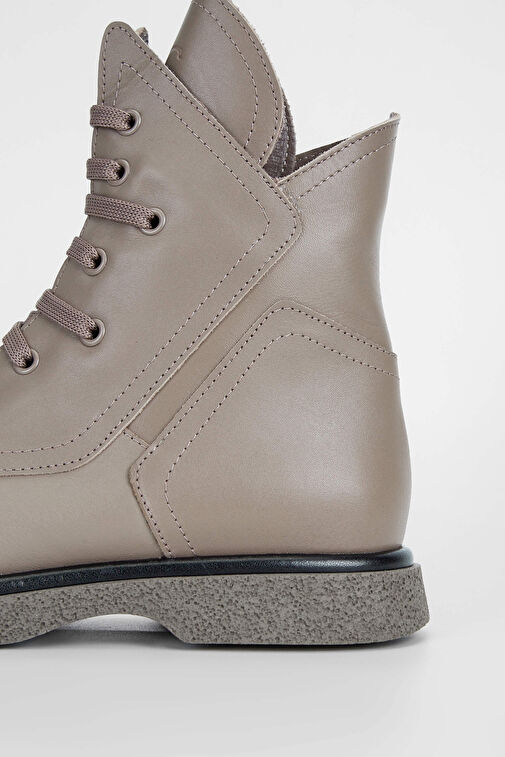 Tamer Tanca Kadın Hakiki Deri Taş Casual Bot - Görsel 5