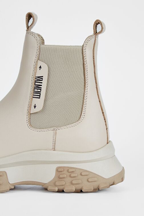 Valmenti Kadın Bej Hakiki Deri Casual Bot - Görsel 6