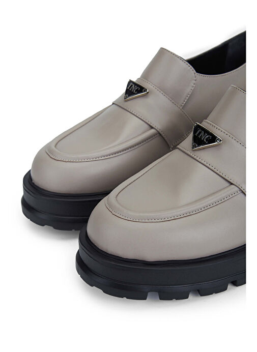 Tamer Tanca Kadın Hakiki Deri Vizon Loafer Ayakkabı - Görsel 4