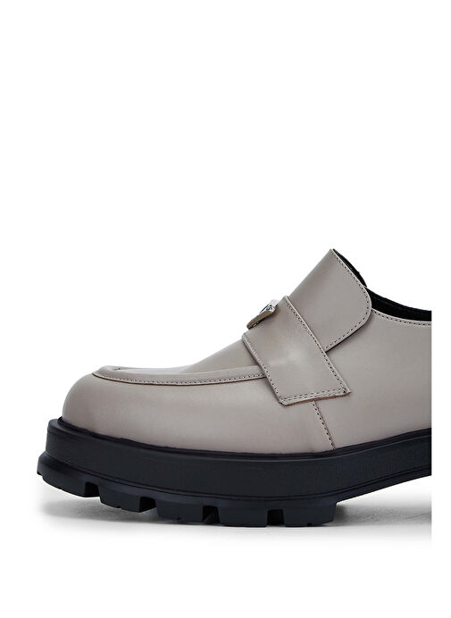 Tamer Tanca Kadın Hakiki Deri Vizon Loafer Ayakkabı - Görsel 5