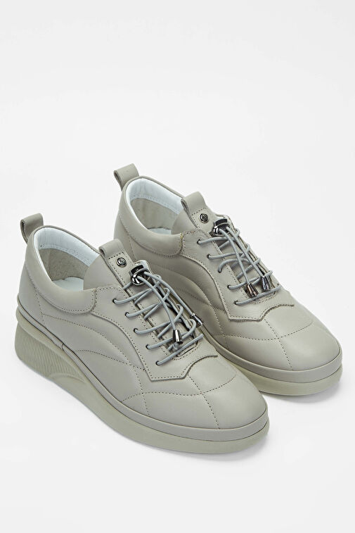 Tamer Tanca Taş Kadın Deri Günlük Ayakkabı 824 14-123 BN AYK SK23/24 - Görsel 3