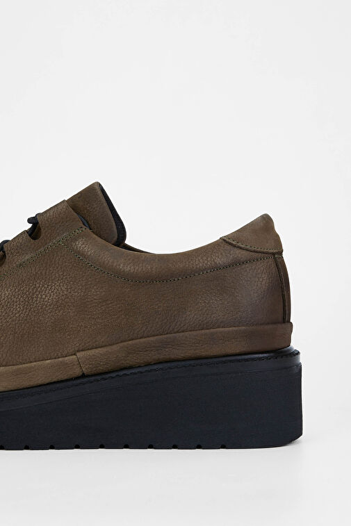 Tamer Tanca Siyah Kadın Nubuk Günlük Ayakkabı 824 1054 BN AYK SK23/24 - Görsel 5