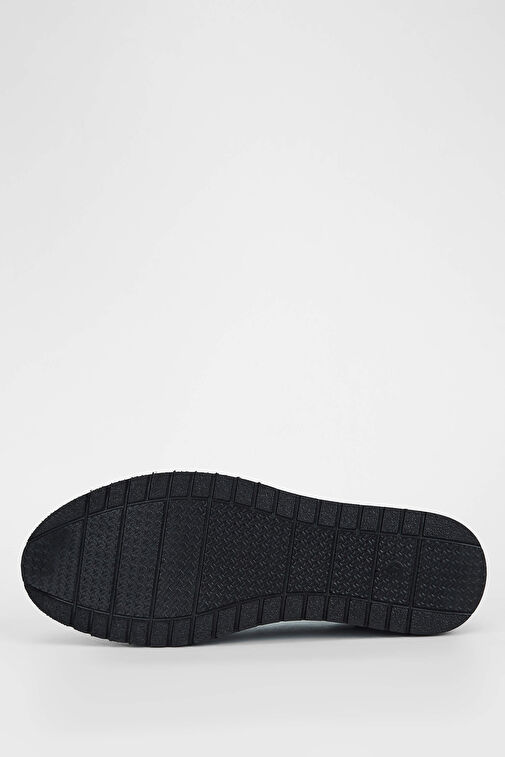 Tamer Tanca Kadın Hakiki Deri Siyah Kroko Casual Ayakkabı - Görsel 6