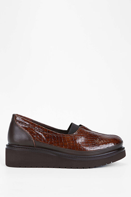 Tamer Tanca Siyah Kadın Deri Günlük Ayakkabı 824 012 BN AYK SK23/24 - Görsel 2