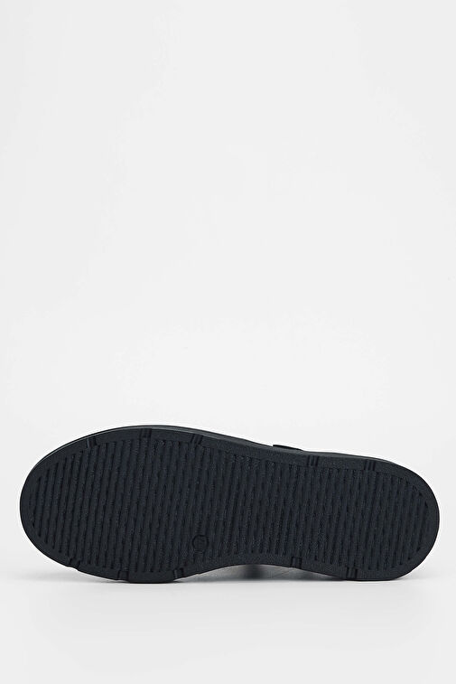 Tamer Tanca Kadın Hakiki Deri Siyah Casual Bot - Görsel 7