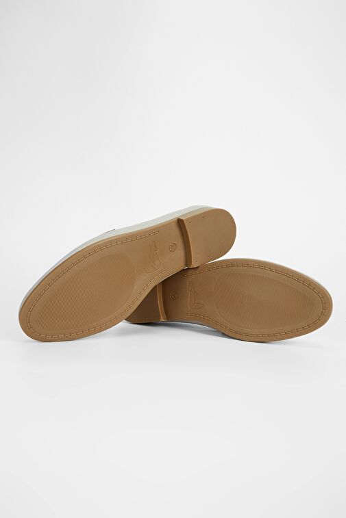 Valmenti Kadın Taş dr Hakiki Deri Loafer Ayakkabı - Görsel 7