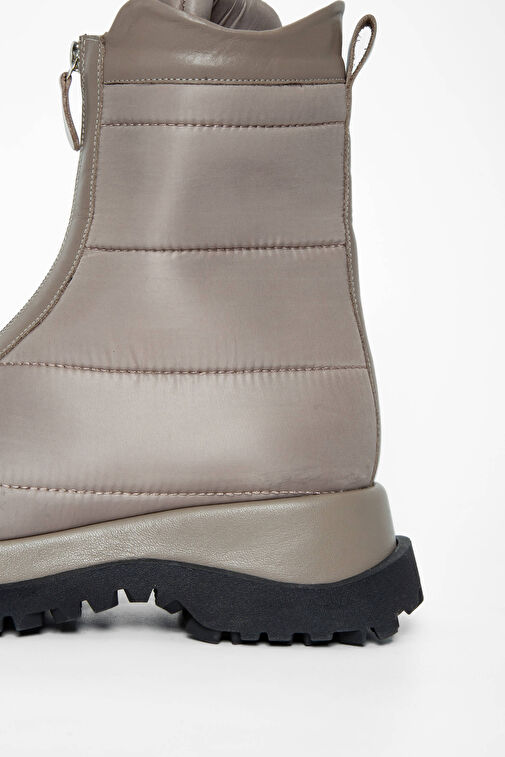 Tamer Tanca Kadın Hakiki Deri Vizon Casual Bot - Görsel 5