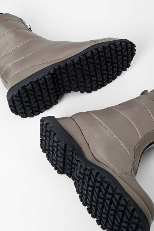 Tamer Tanca Kadın Hakiki Deri Vizon Casual Bot - Görsel 7