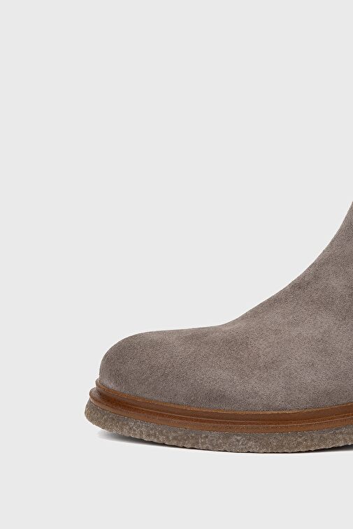 Valmenti Lyra Kadın Vizon Süet Hakiki Deri Casual Bot - Görsel 6