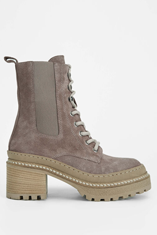 Tamer Tanca Kadın Hakiki Deri Vizon Casual Bot - Görsel 2