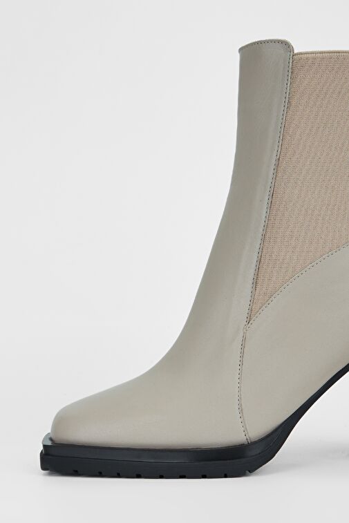 Valmenti Kadın Vizon Hakiki Deri Casual Bot - Görsel 5