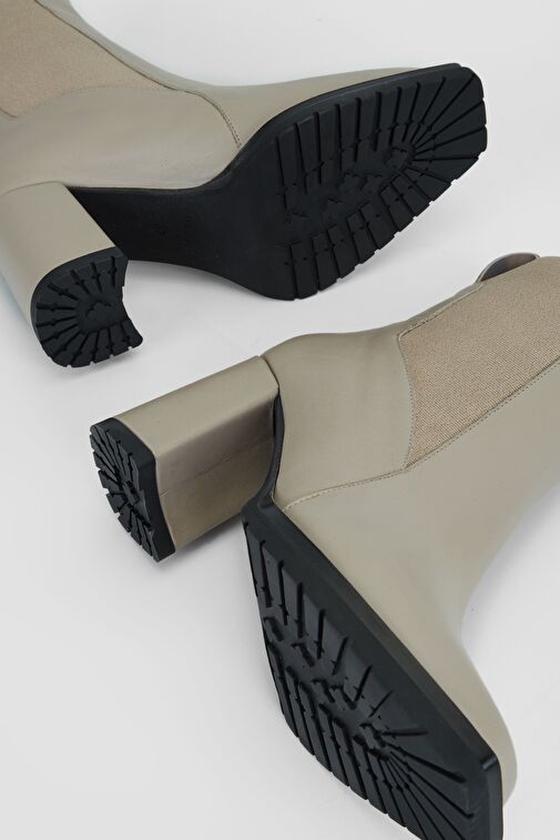 Valmenti Kadın Vizon Hakiki Deri Casual Bot - Görsel 7