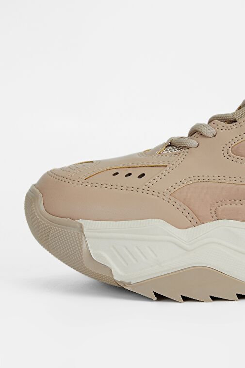Valmenti Kadın Nude Kmbn Hakiki Deri Sneakers & Spor Ayakkabı - Görsel 5