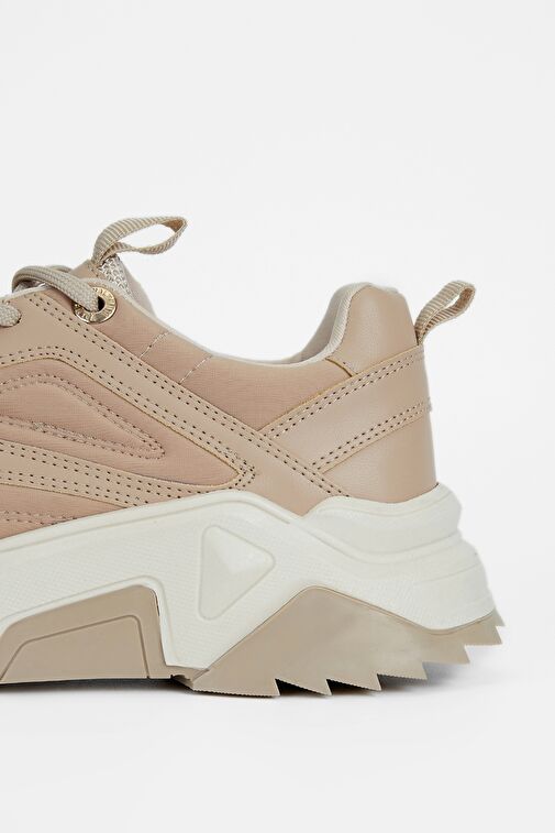 Valmenti Kadın Nude Kmbn Hakiki Deri Sneakers & Spor Ayakkabı - Görsel 6