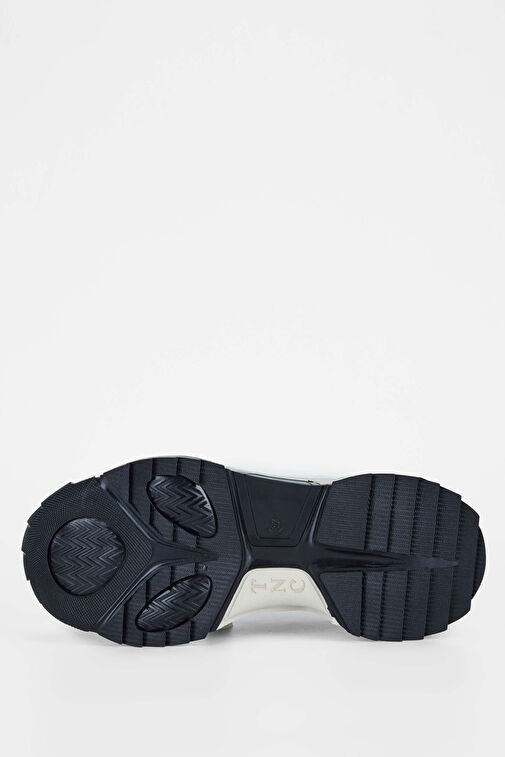 Tamer Tanca Kadın SuniDeri Siyah Sneakers & Spor Ayakkabı - Görsel 8