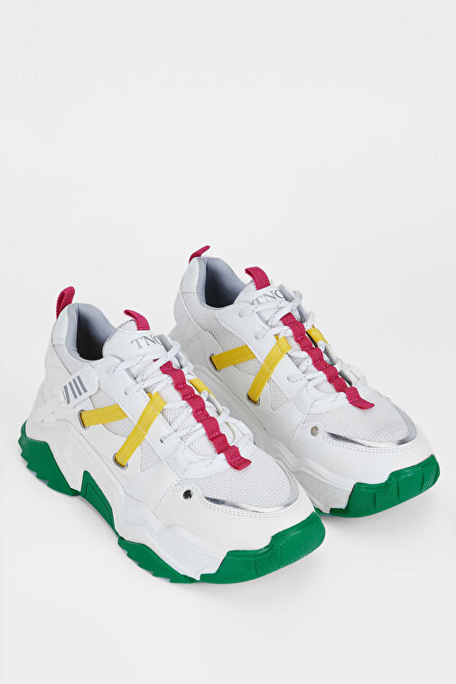 Tamer Tanca Taba-Lacivert Kadın Sneaker 936 65160 BN AYK SK23/24 - Görsel 3