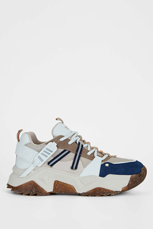 Tamer Tanca Kadın Suni Deri Taba Sneakers & Spor Ayakkabı - Görsel 2