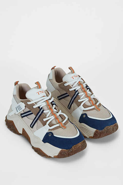 Tamer Tanca Kadın Suni Deri Taba Sneakers & Spor Ayakkabı - Görsel 3