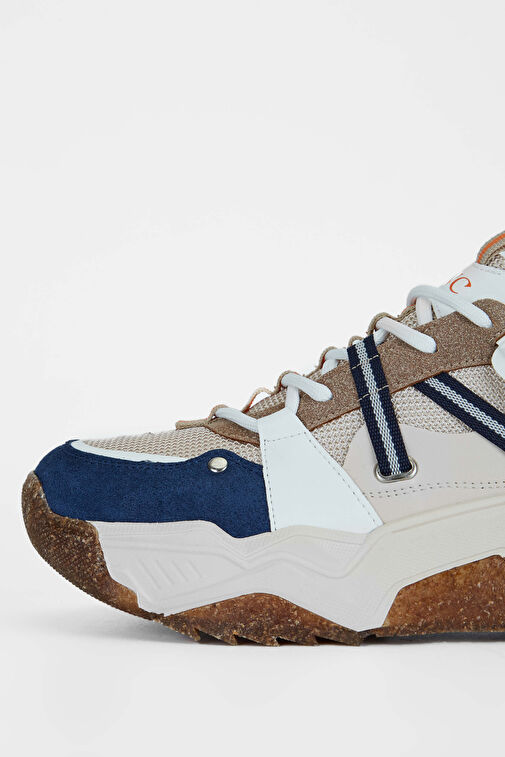Tamer Tanca Kadın Suni Deri Taba Sneakers & Spor Ayakkabı - Görsel 5