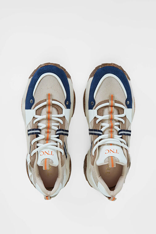 Tamer Tanca Kadın Suni Deri Taba Sneakers & Spor Ayakkabı - Görsel 7